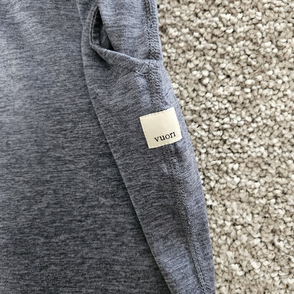 Vuori All Day Jumpsuit Women's Large Heather Gray Tapered Loungewear Active - Picture 6 of 14